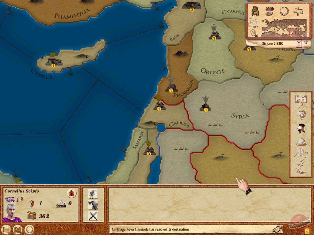 Скриншот из игры Римская Империя - 9