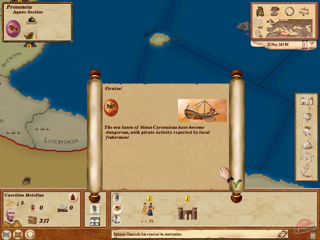 Скриншот из игры Римская Империя - 7