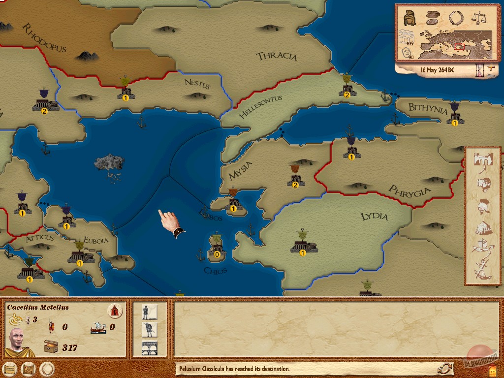 Скриншот из игры Римская Империя - 6