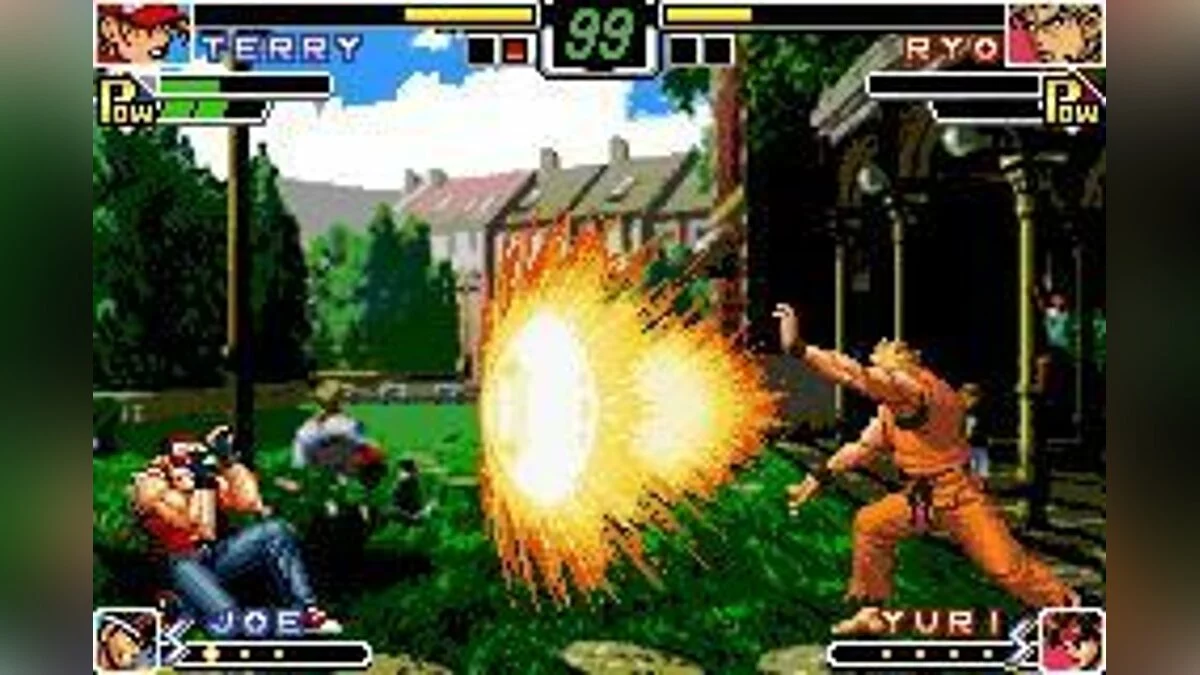 Скриншот из игры King of Fighters EX: Neo Blood - 1