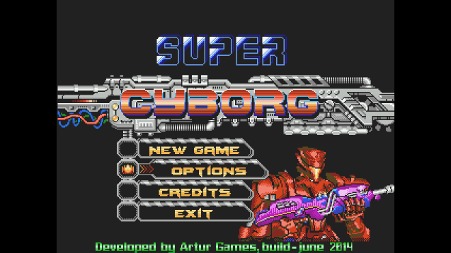 Скриншот из игры Super Cyborg - 2