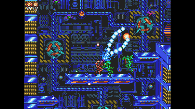 Скриншот из игры Super Cyborg - 3