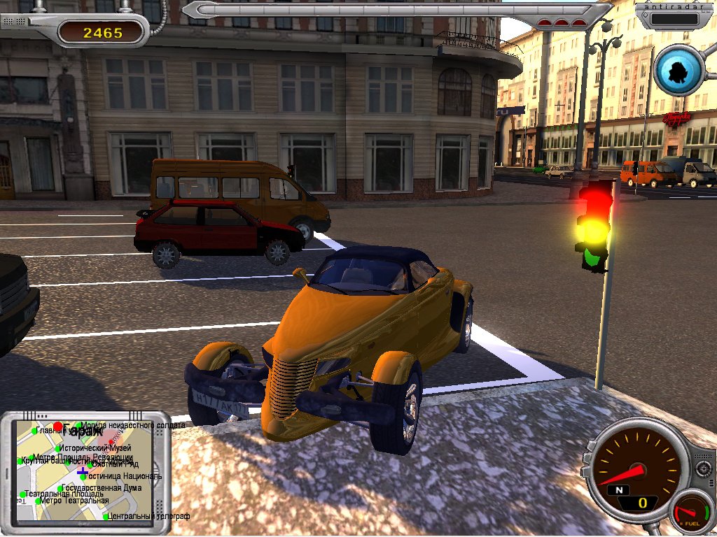 Скриншот из игры Московский Водила - 1