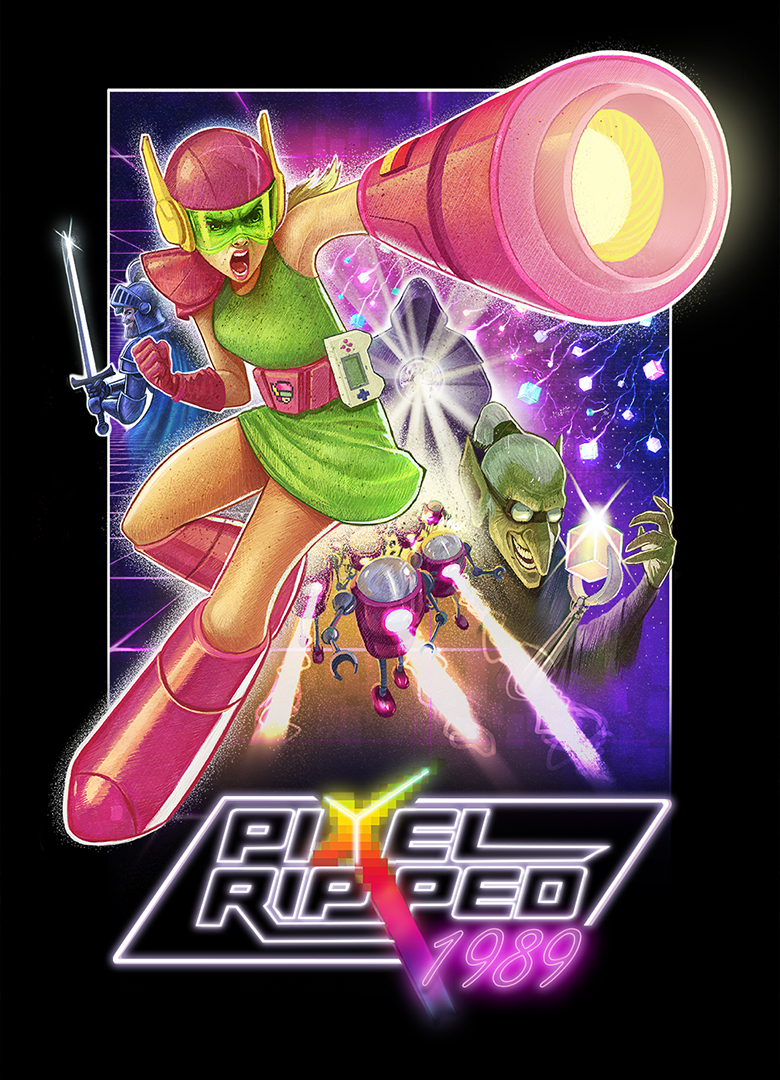 Обложка игры Pixel Ripped 1989