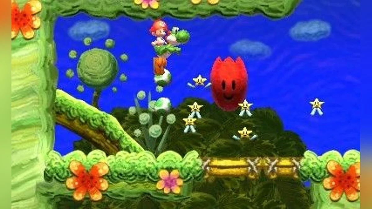 Скриншот из игры Yoshi’s New Island - 12