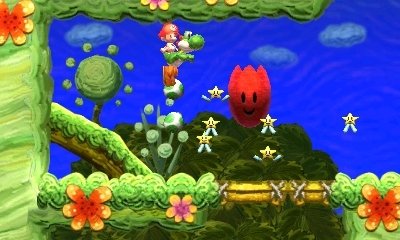 Скриншот из игры Yoshi’s New Island - 1