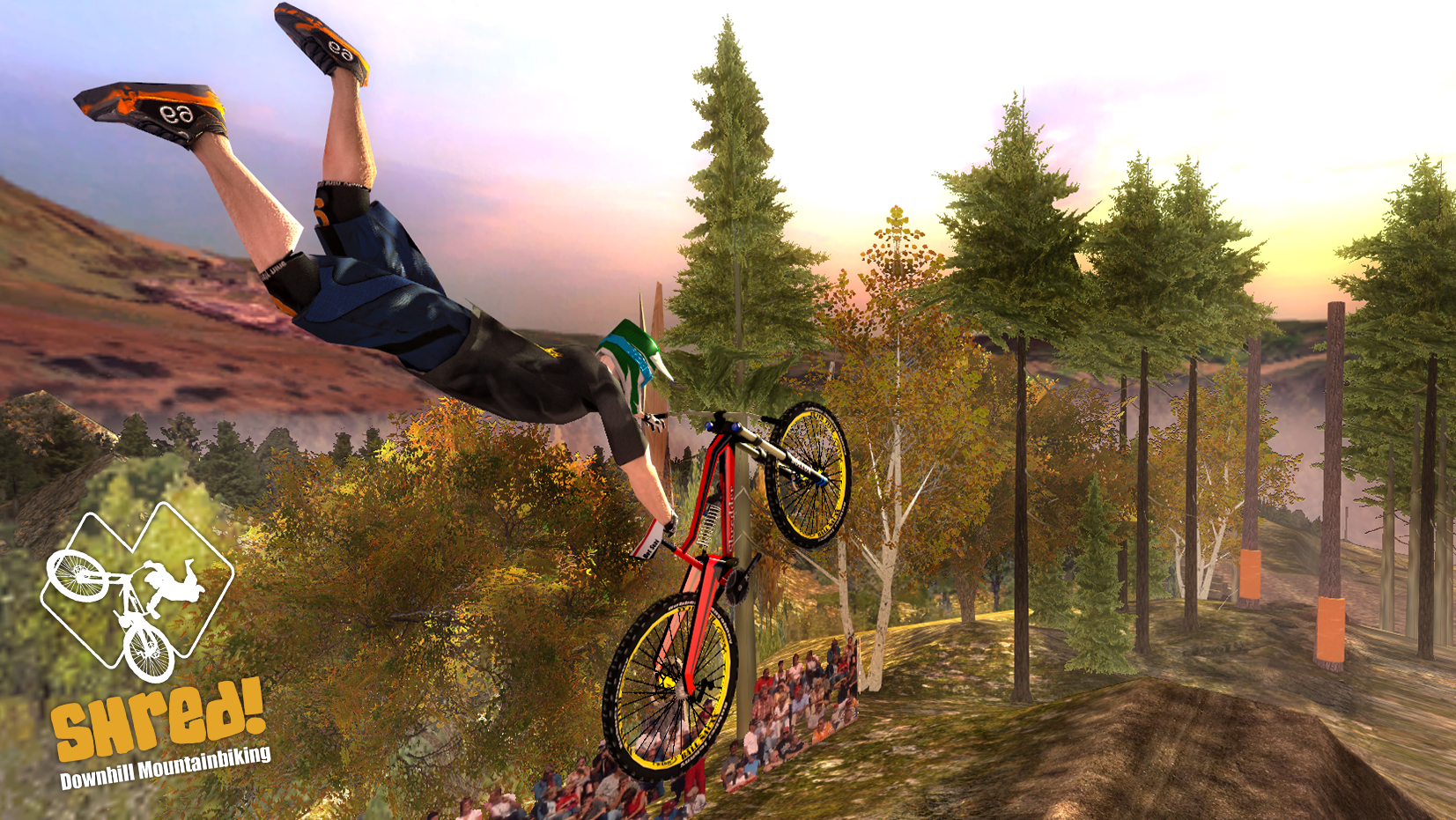 Скриншот из игры Shred! Extreme Mountain Biking - 2