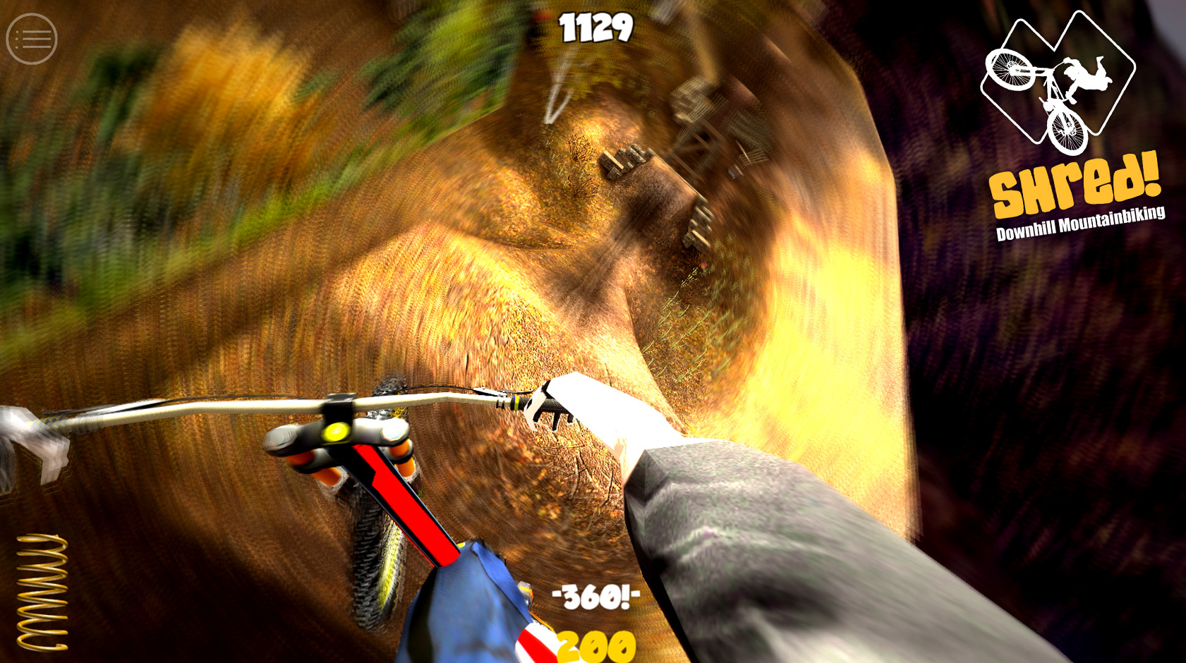 Скриншот из игры Shred! Extreme Mountain Biking - 9
