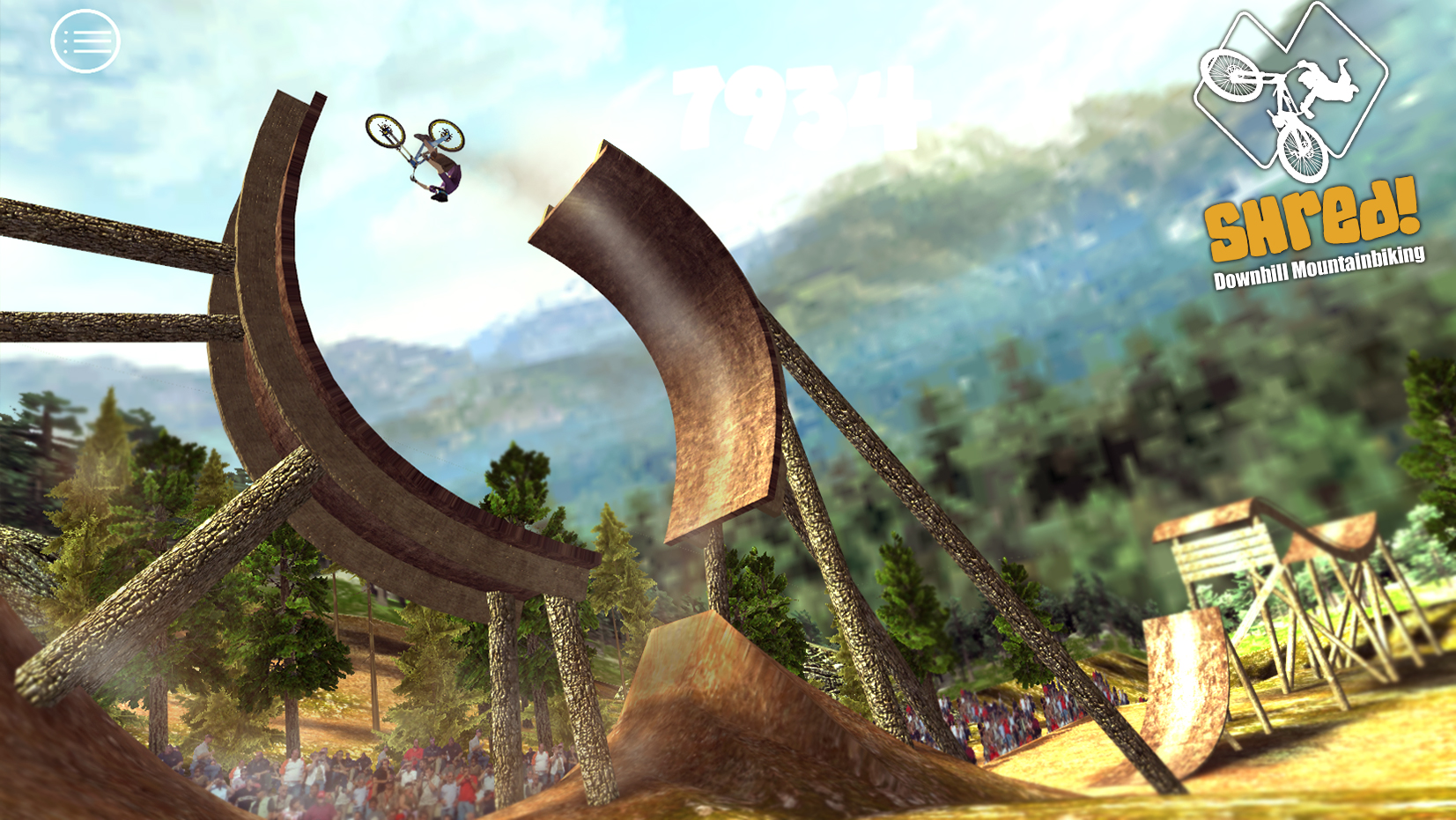 Скриншот из игры Shred! Extreme Mountain Biking - 10