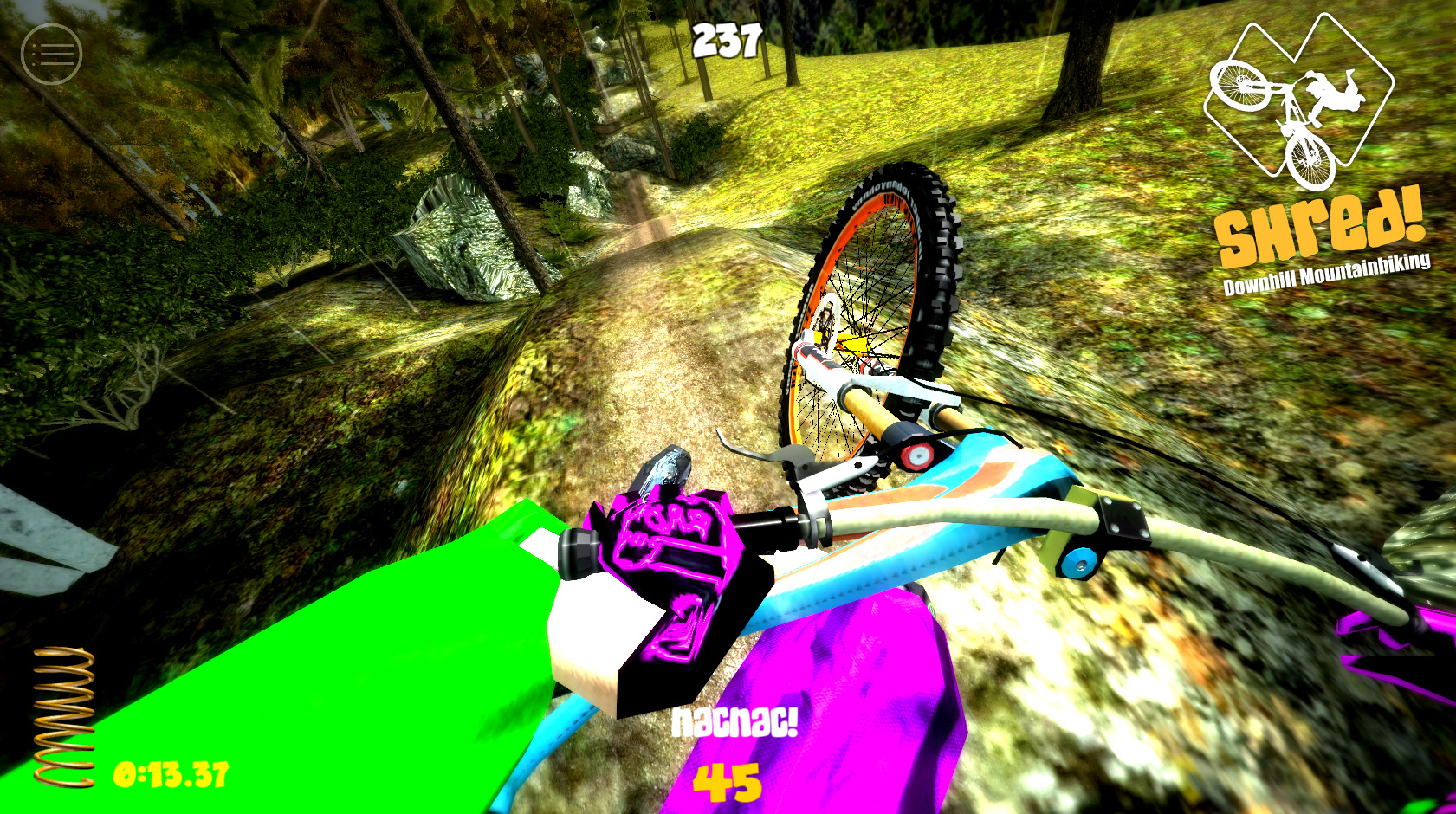Скриншот из игры Shred! Extreme Mountain Biking - 3