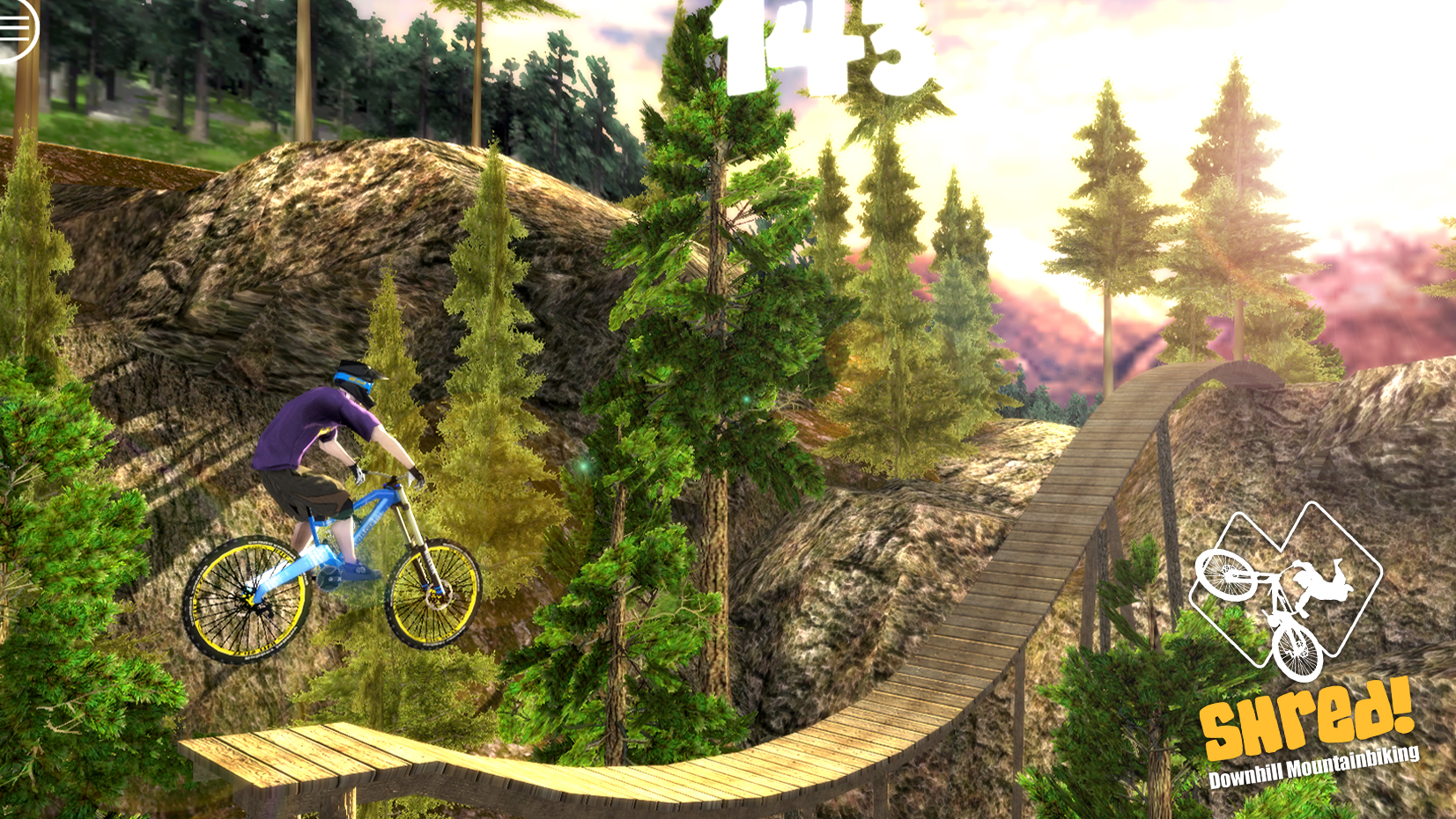 Скриншот из игры Shred! Extreme Mountain Biking - 8