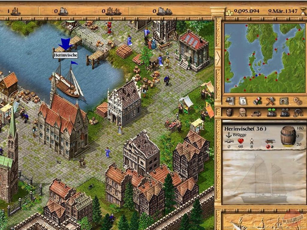 Скриншот из игры Patrician 3 - 14