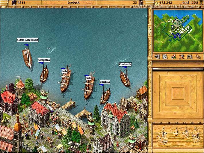 Скриншот из игры Patrician 3 - 11