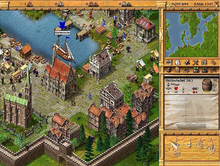 Скриншот из игры Patrician 3 - 31