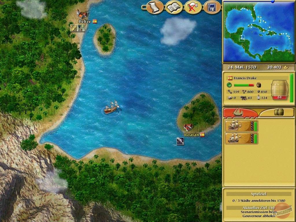 Скриншот из игры Tortuga: Pirates of the New World - 5