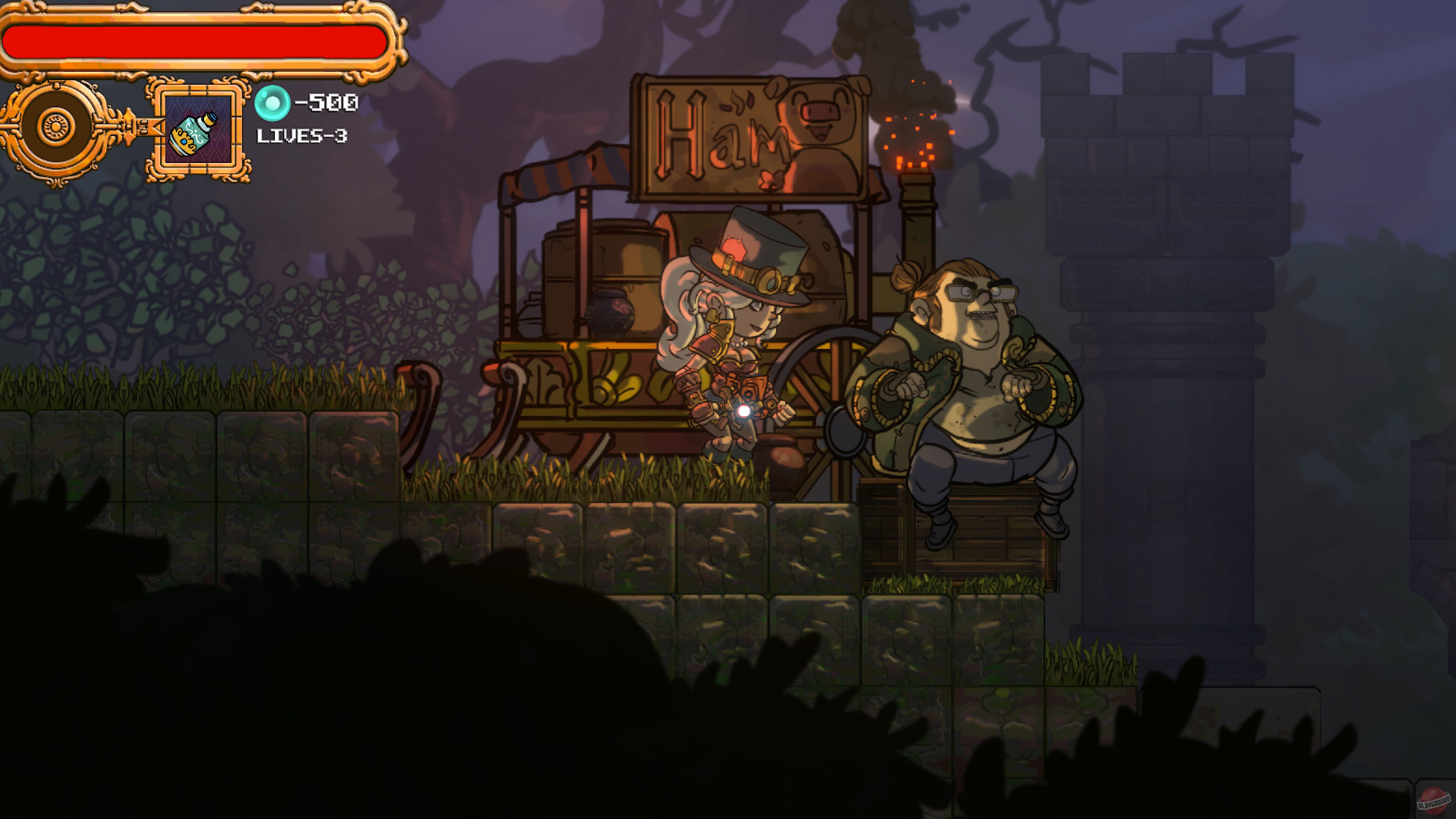 Скриншот из игры VonGarland Castle: Sacrilege of the Night - 8