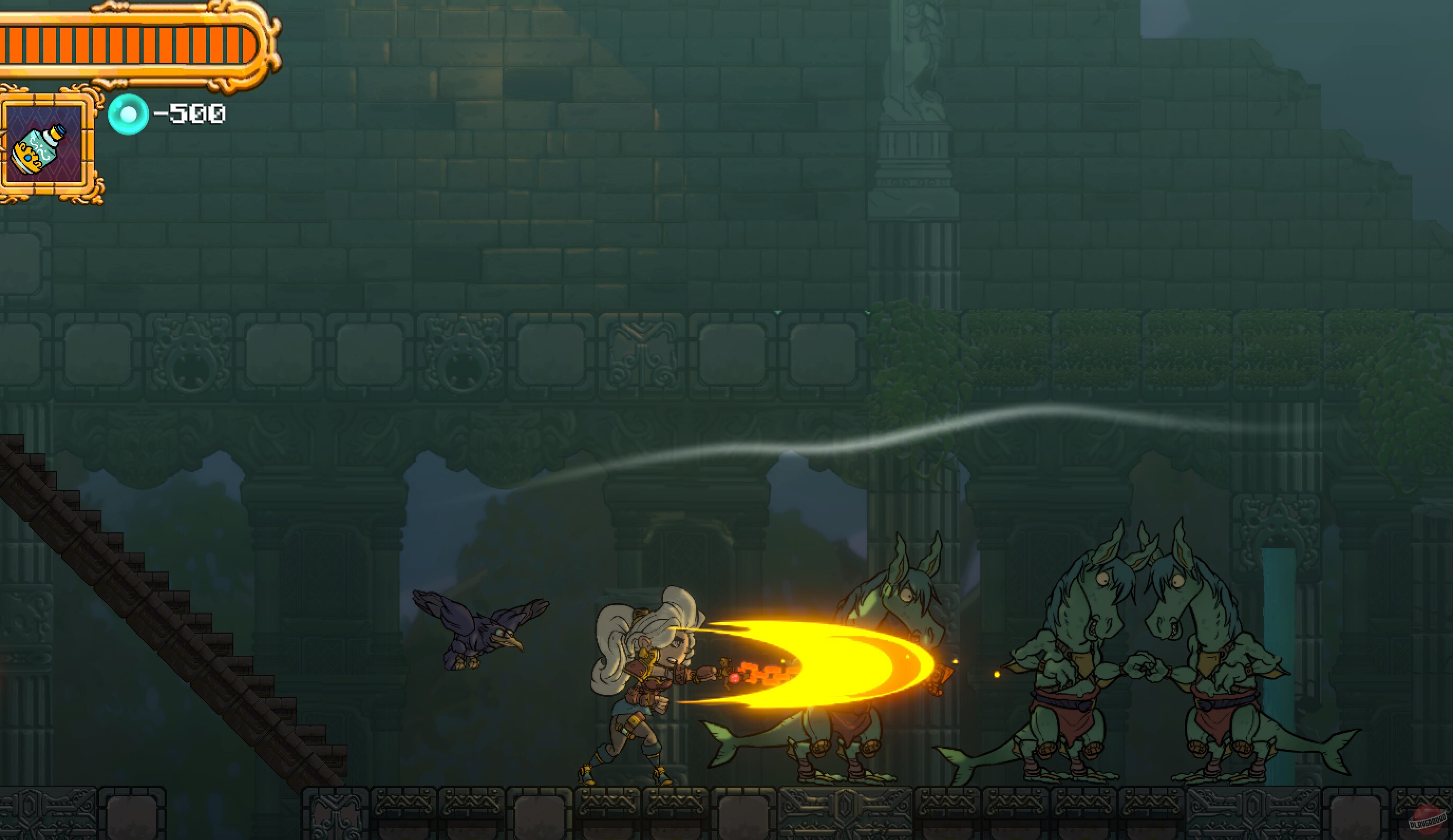 Скриншот из игры VonGarland Castle: Sacrilege of the Night - 2