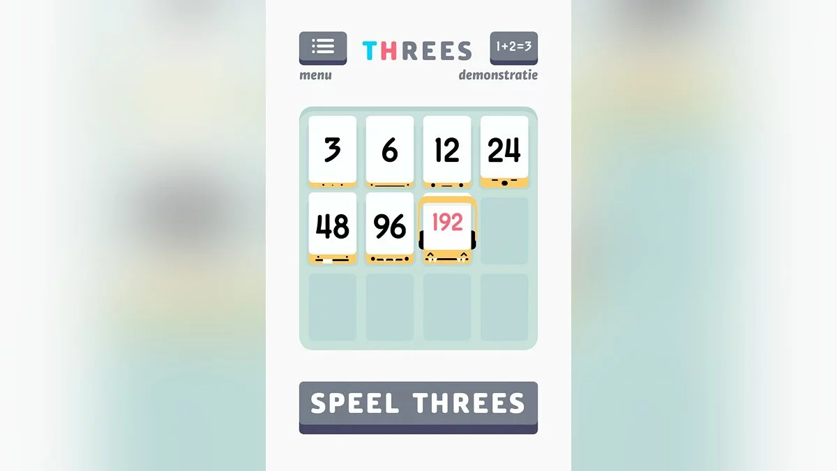 Скриншот из игры Threes! - 22