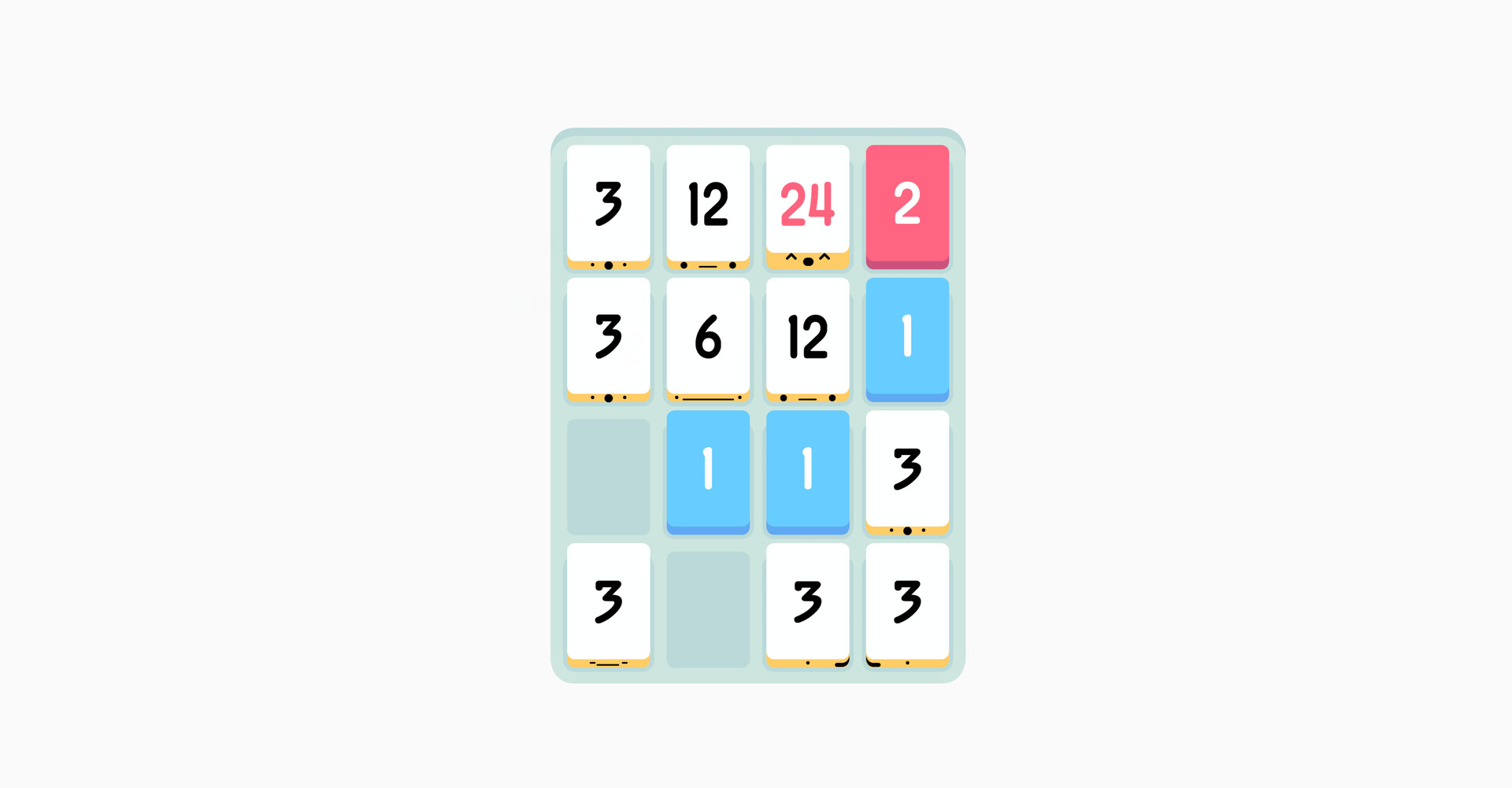 Скриншот из игры Threes! - 10
