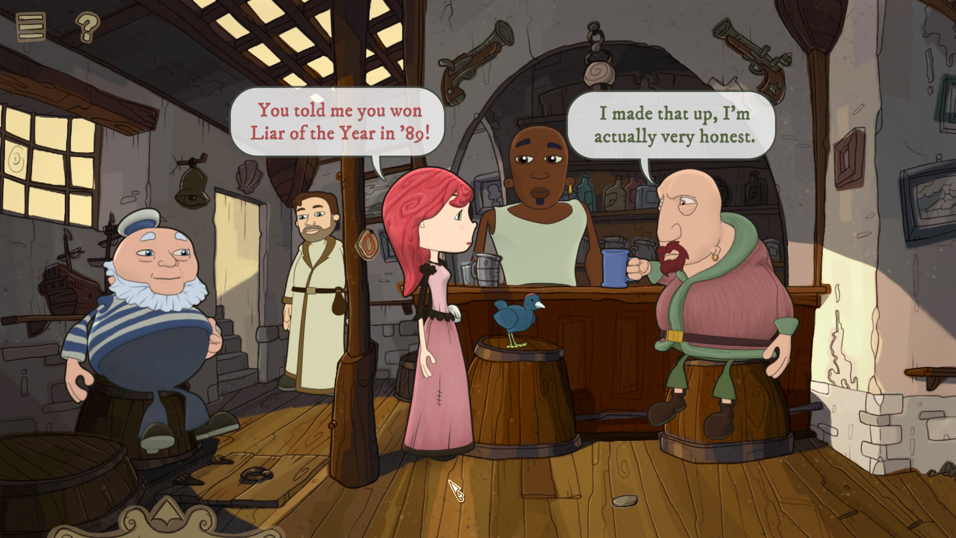 Скриншот из игры Nelly Cootalot: The Fowl Fleet - 39