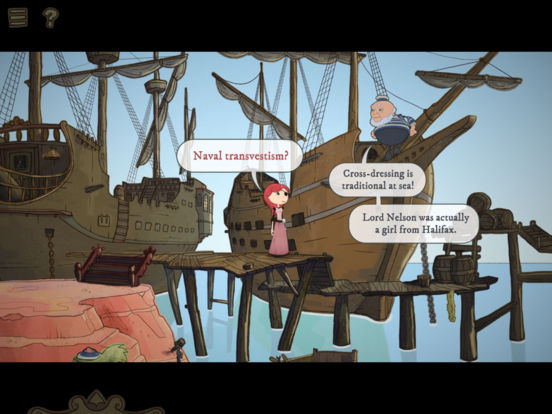 Скриншот из игры Nelly Cootalot: The Fowl Fleet - 30