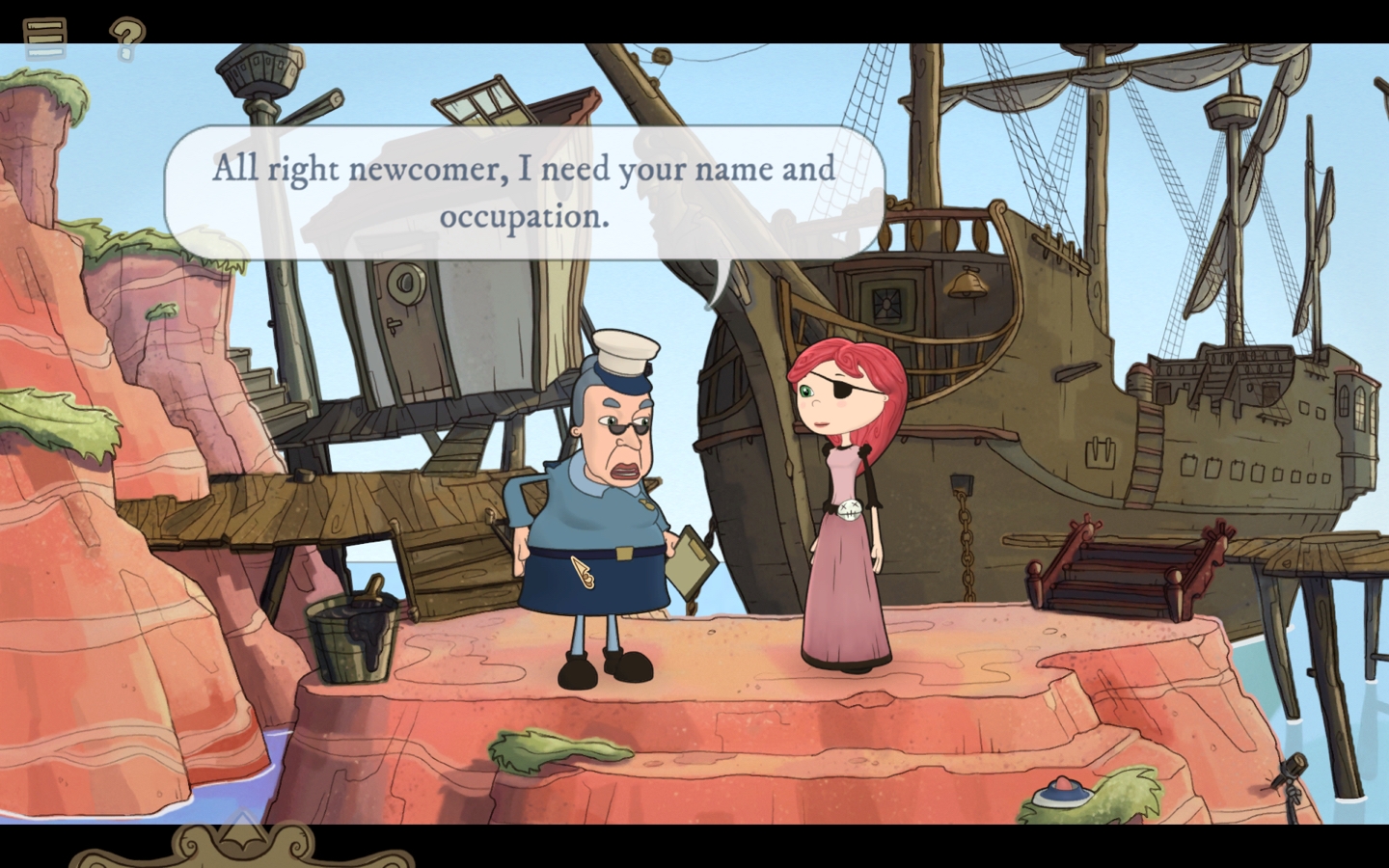 Скриншот из игры Nelly Cootalot: The Fowl Fleet - 19