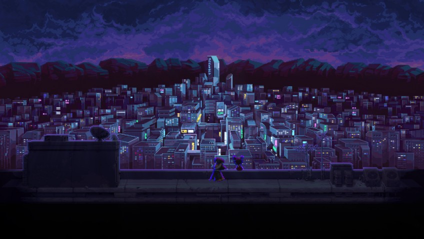 Скриншот из игры Katana ZERO - 1