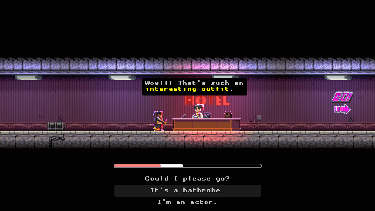 Скриншот из игры Katana ZERO - 9