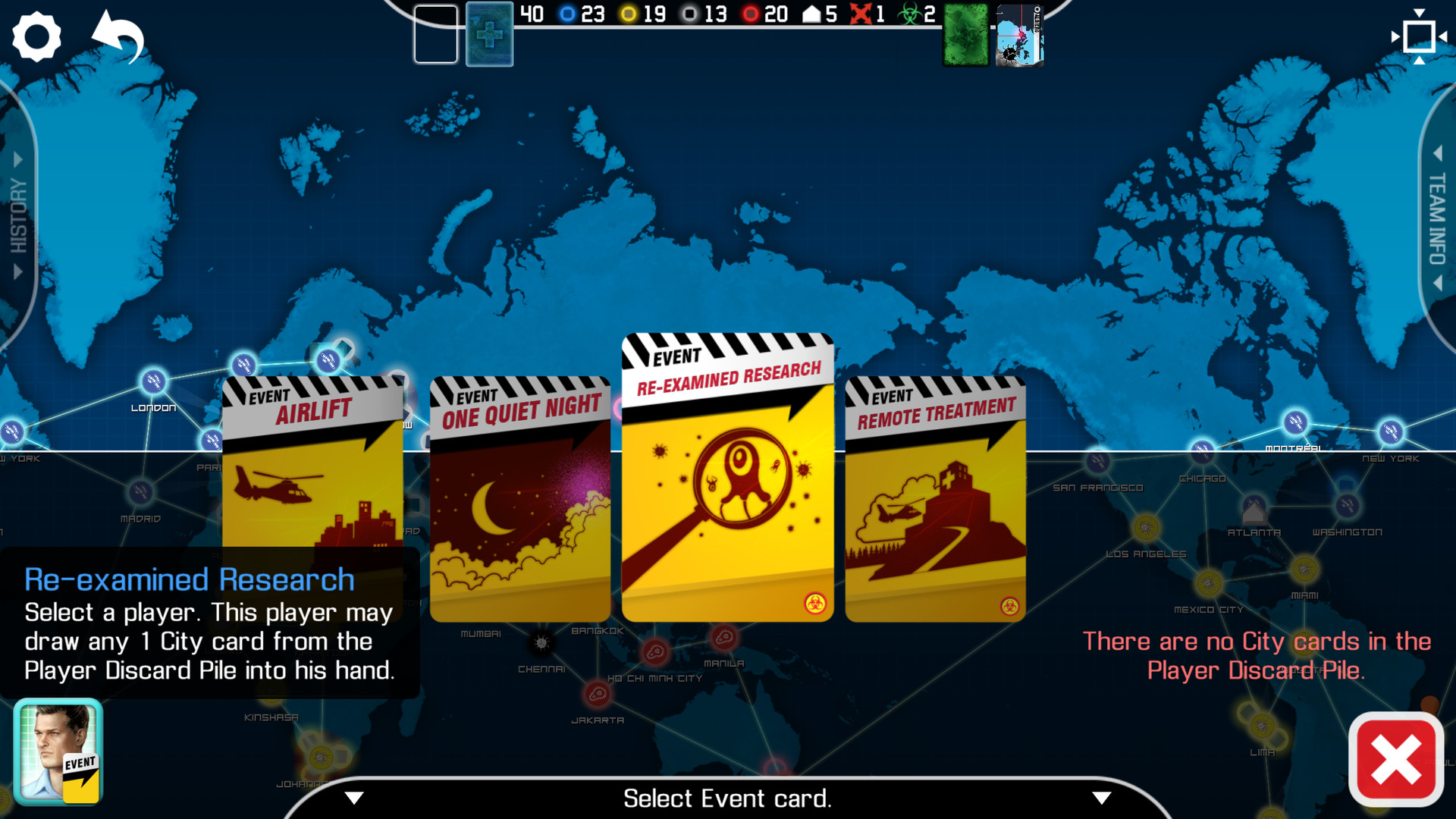 Скриншот из игры Pandemic: The Board Game - 31