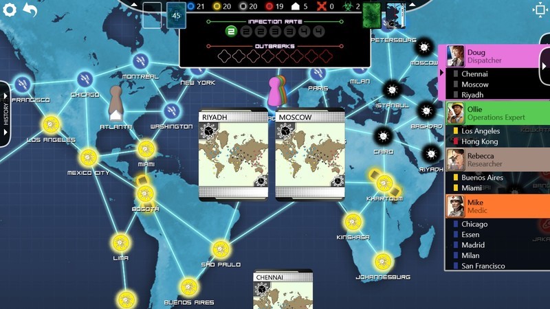 Скриншот из игры Pandemic: The Board Game - 40