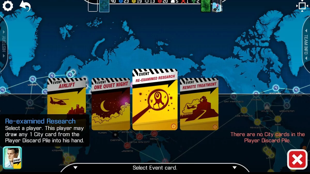 Скриншот из игры Pandemic: The Board Game - 13