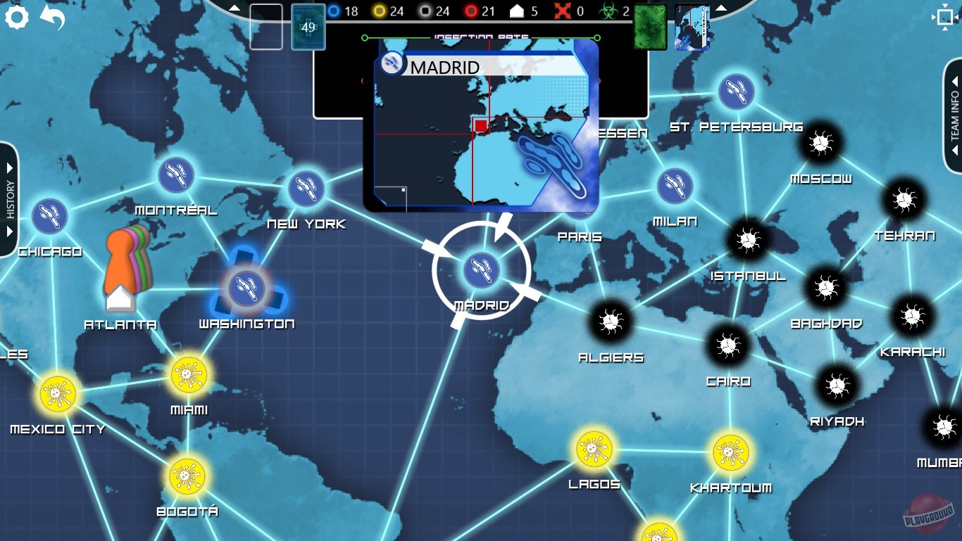 Скриншот из игры Pandemic: The Board Game - 39