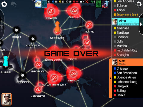 Скриншот из игры Pandemic: The Board Game - 21