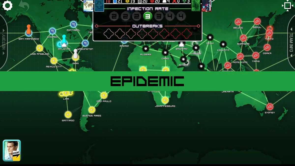 Скриншот из игры Pandemic: The Board Game - 26