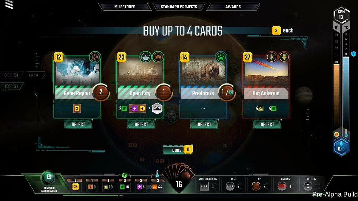 Скриншот из игры Terraforming Mars - 23