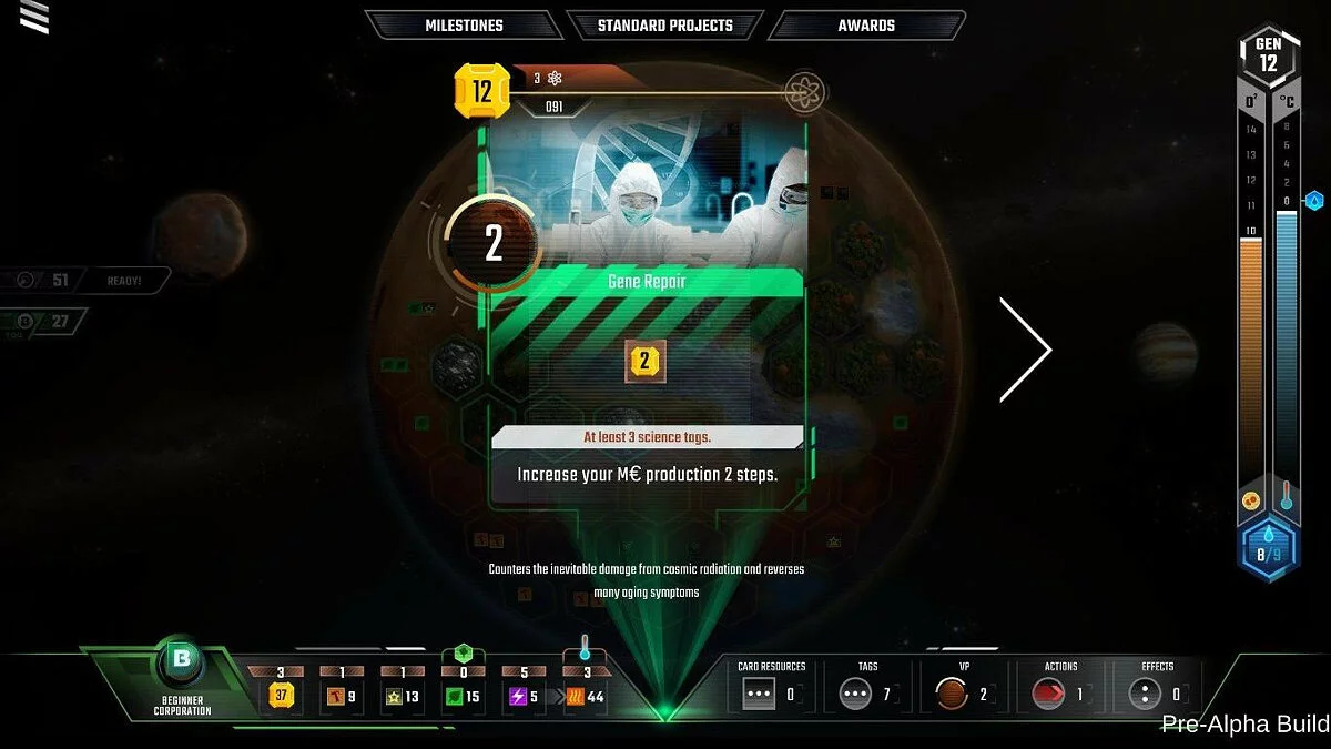 Скриншот из игры Terraforming Mars - 18