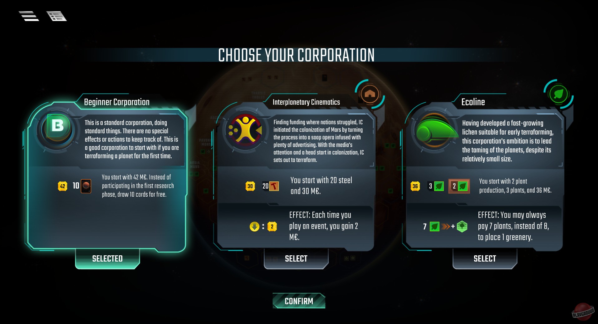 Скриншот из игры Terraforming Mars - 17