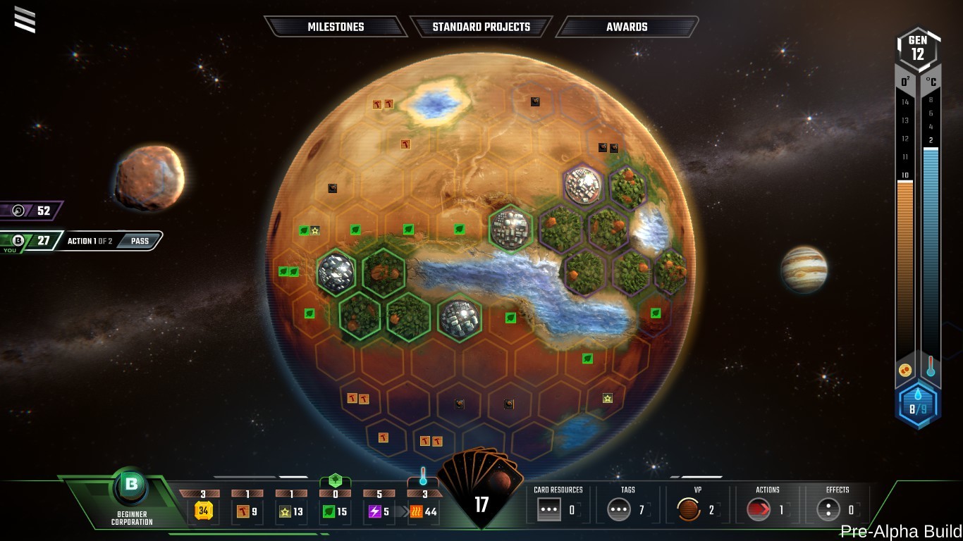Скриншот из игры Terraforming Mars - 11