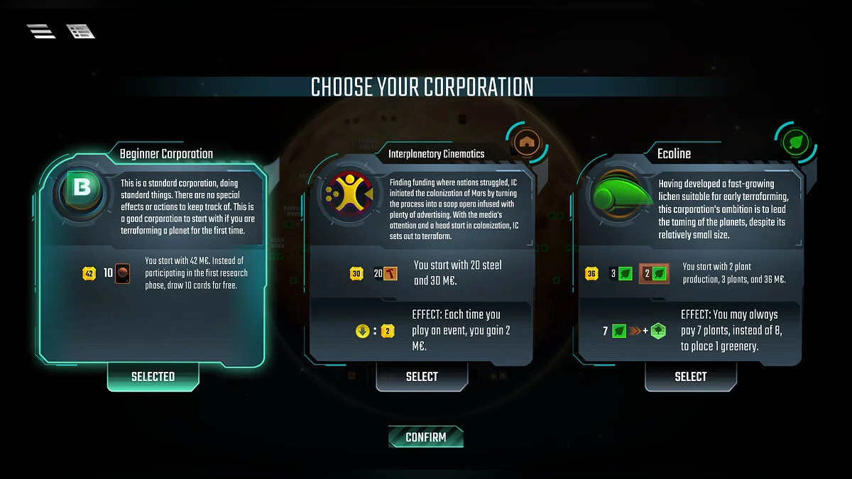 Скриншот из игры Terraforming Mars - 24