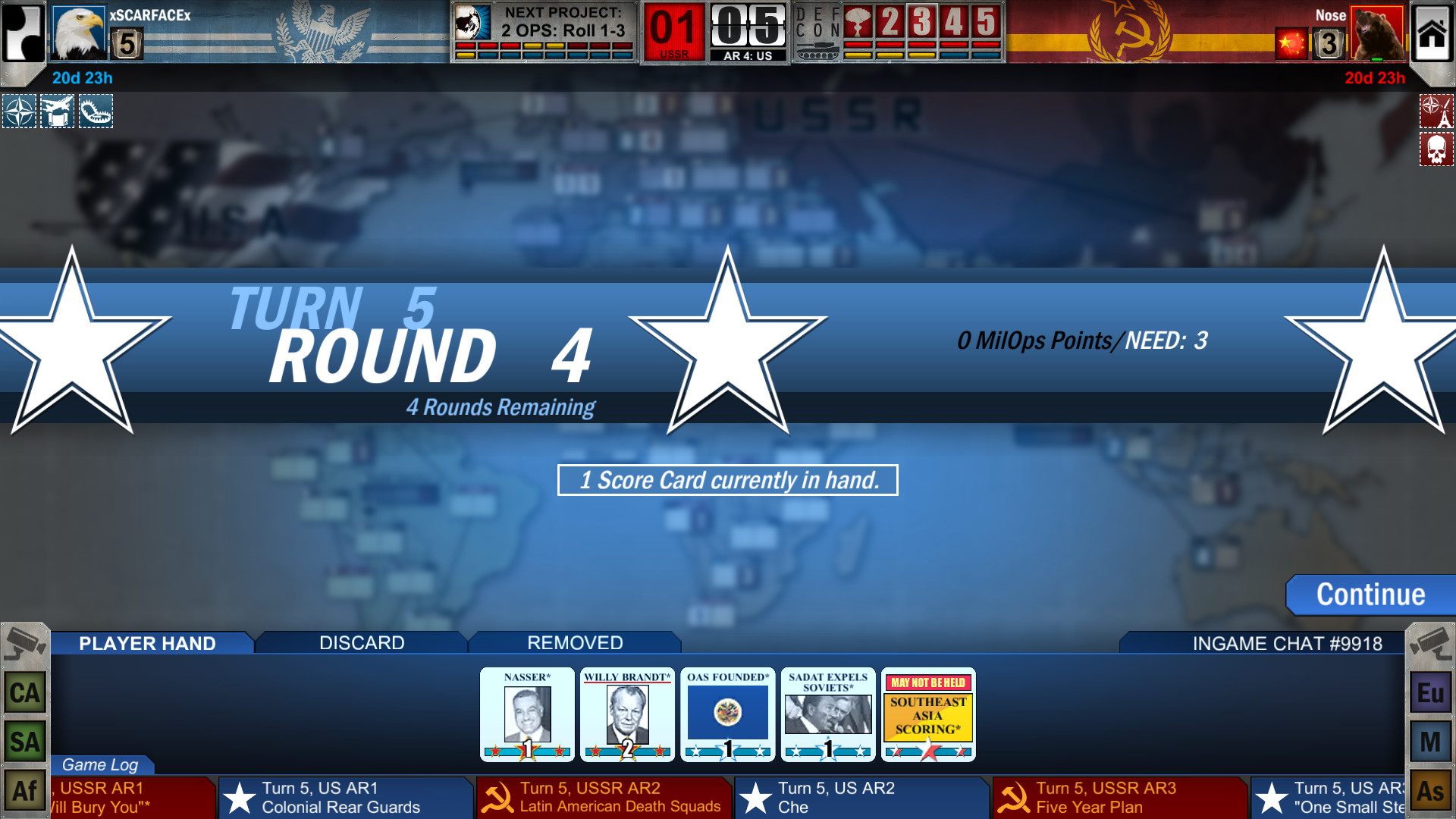 Скриншот из игры Twilight Struggle - 32