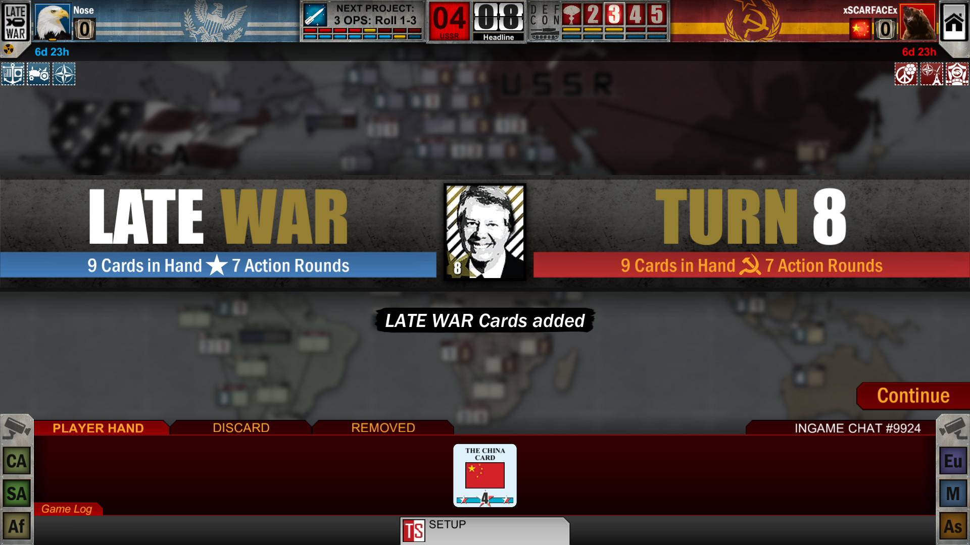 Скриншот из игры Twilight Struggle - 22