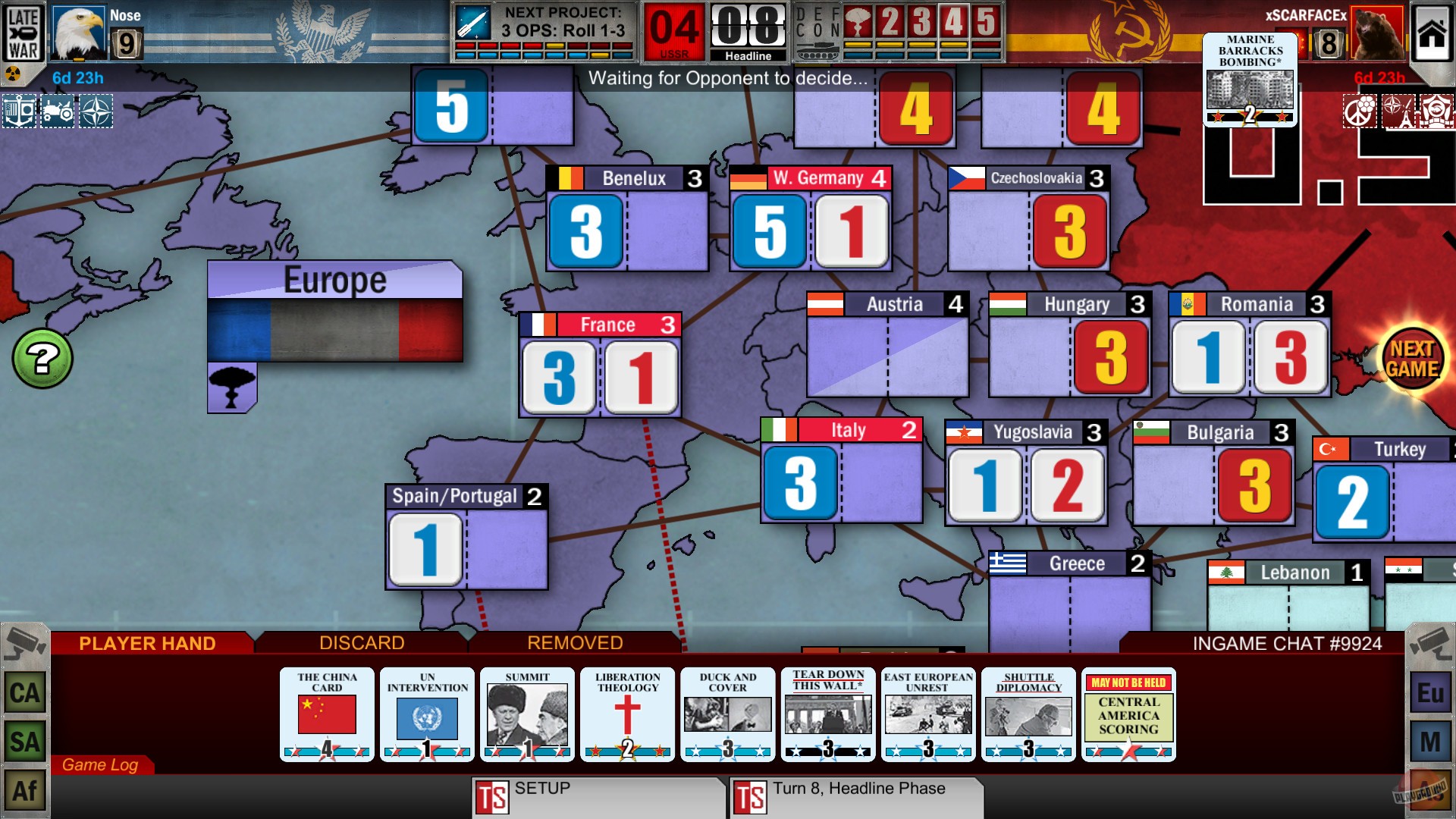 Скриншот из игры Twilight Struggle - 16