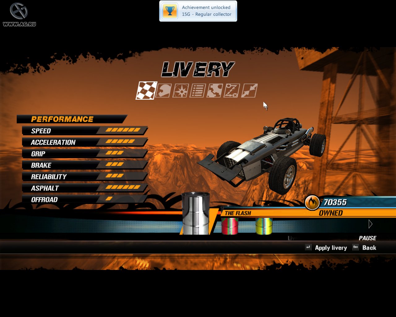 Скриншот из игры FUEL - 133