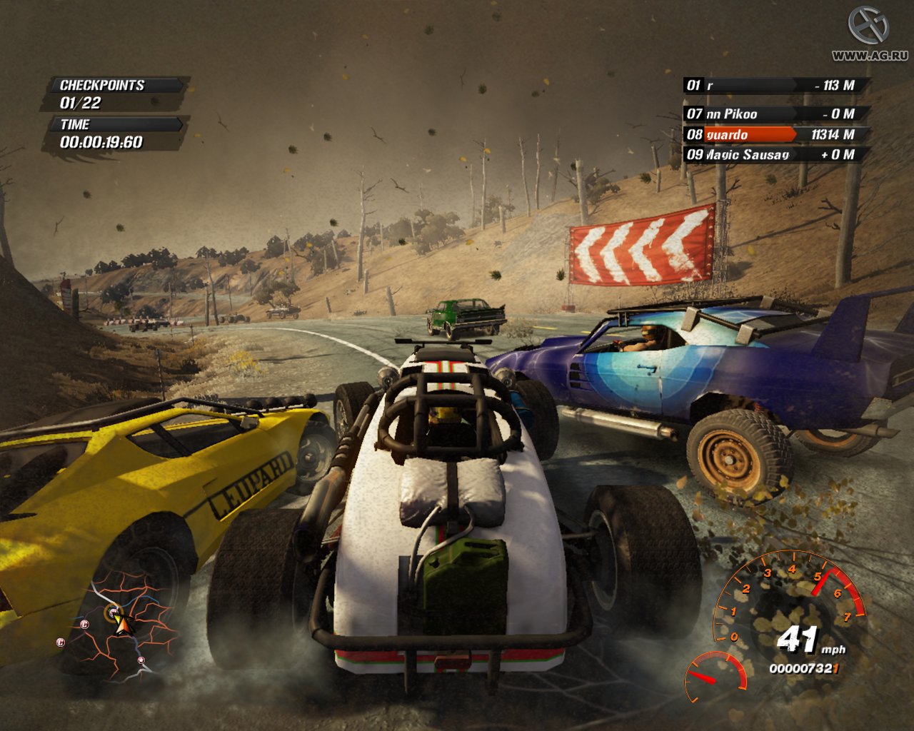 Скриншот из игры FUEL - 140