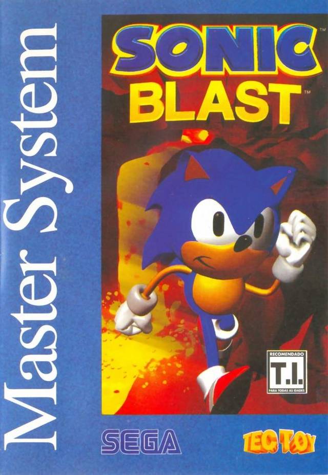 Обложка игры Sonic Blast
