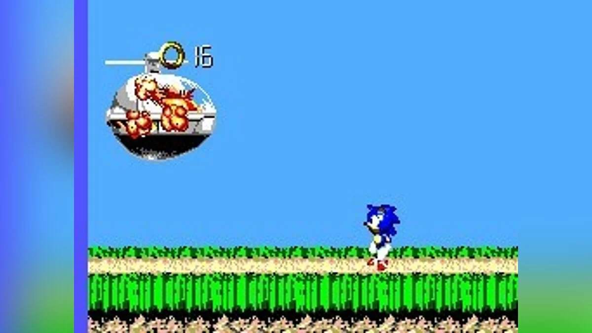 Скриншот из игры Sonic Blast - 1