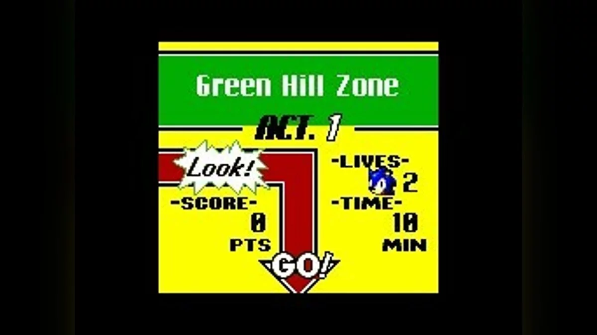 Скриншот из игры Sonic Blast - 5