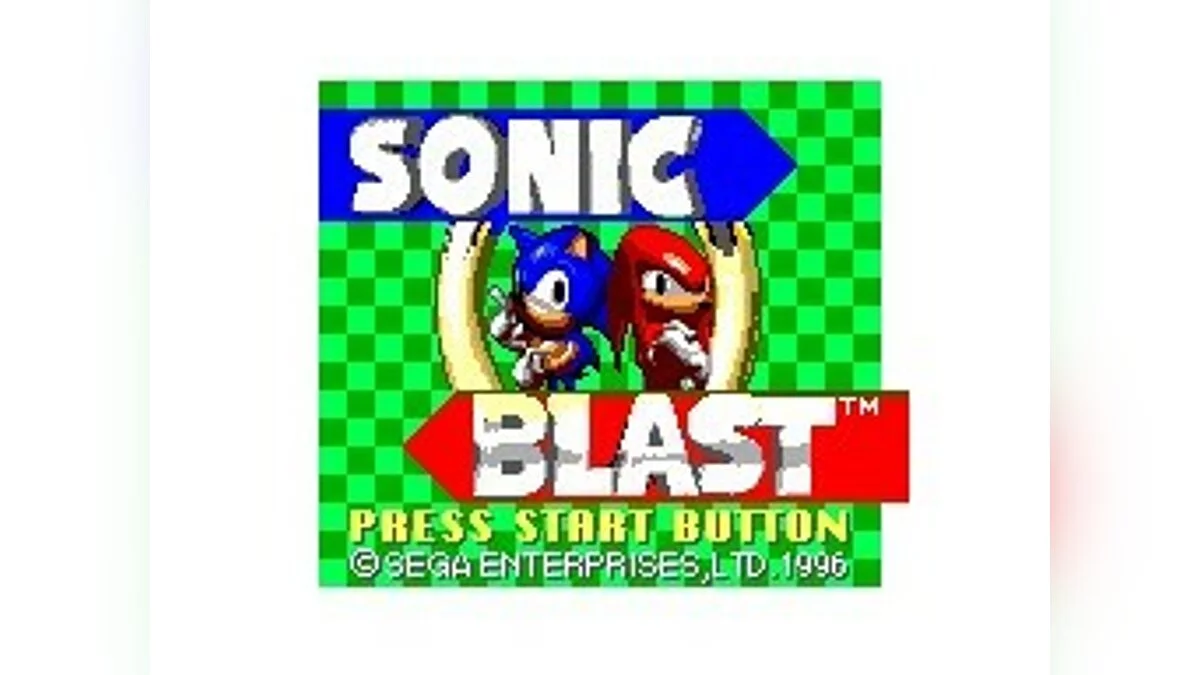 Скриншот из игры Sonic Blast - 3