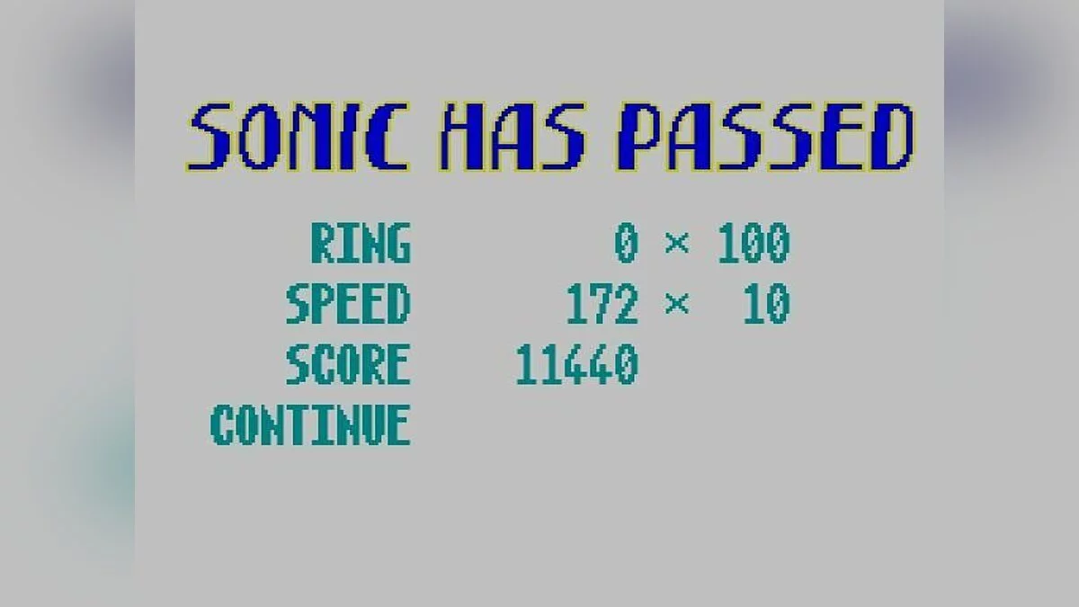 Скриншот из игры Sonic the Hedgehog Chaos - 3