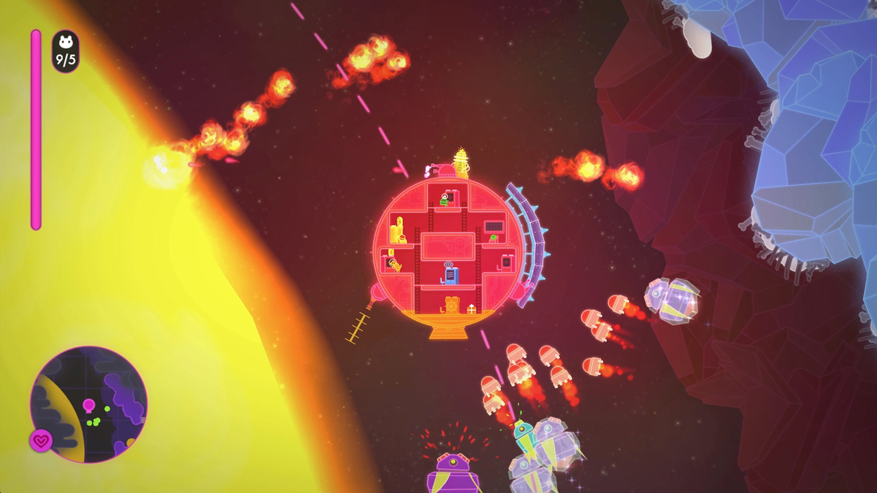 Скриншот из игры Lovers in a Dangerous Spacetime - 38